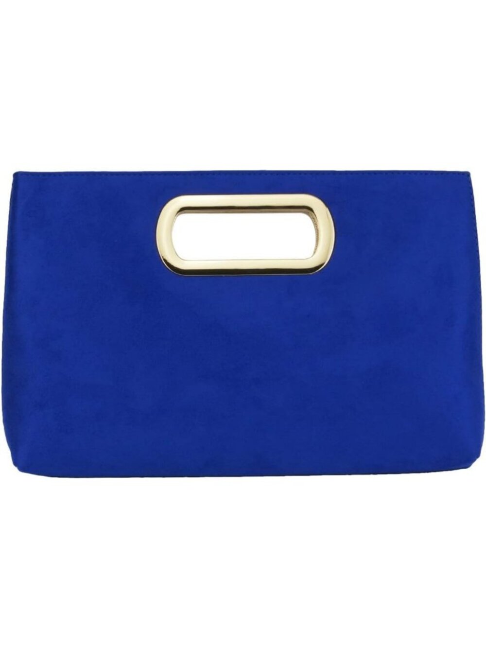 Chic Top Handle Faux Suede Clutch Bag | Stylish Evening Purse for Women